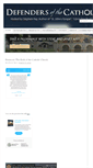 Mobile Screenshot of catholicconvert.com